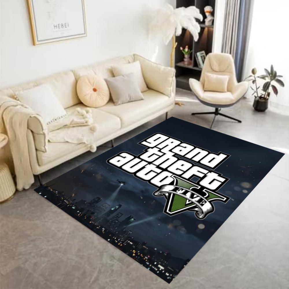 Grand Theft Auto Iv Carpet Suitable For Study Room Decorate Room Game Room Foyer Antislip Rug Decorate Offices