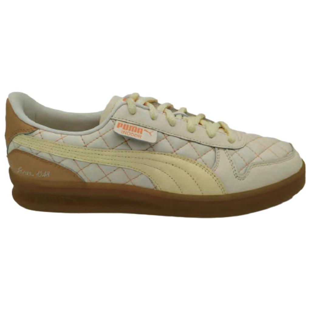 Puma Corduroy Comfortable Versatile Low-Top Sneakers Unisex Sneakers Light-Yellow 401444-01
