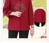 Year of the Rat Mother-in-law Woolen Coat: Autumn/Winter Wedding Tang Suit for Middle-aged and Elderly Women, New Chinese Style for Spring