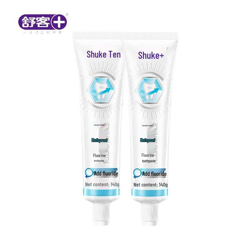 Shuke Whitening & Anti-Cavity Fluoride Toothpaste 140g x 2 Pack