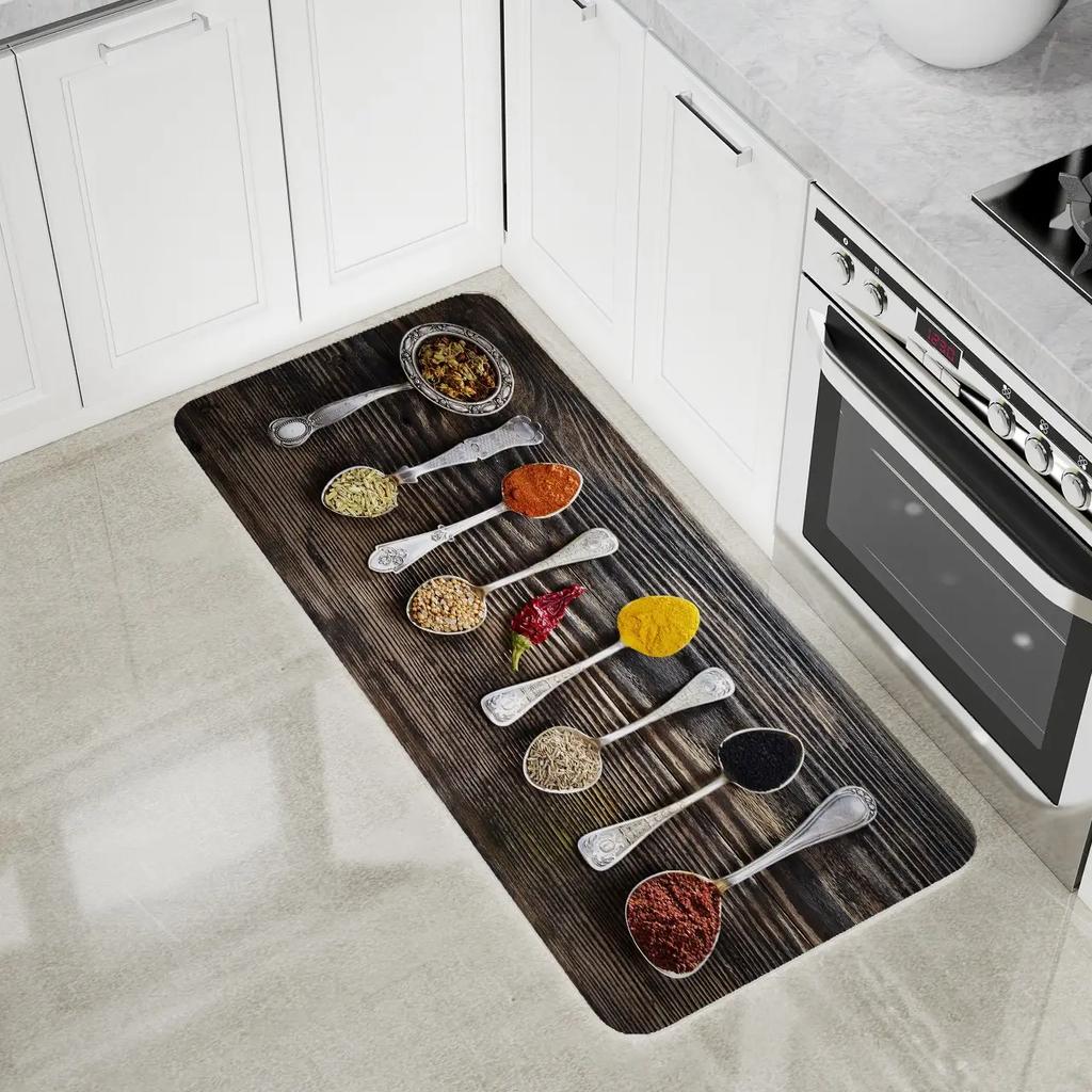 Long kitchen carpet home entrance door mat bedroom living room decoration bedside carpet corridor balcony bathroom non-slip mat