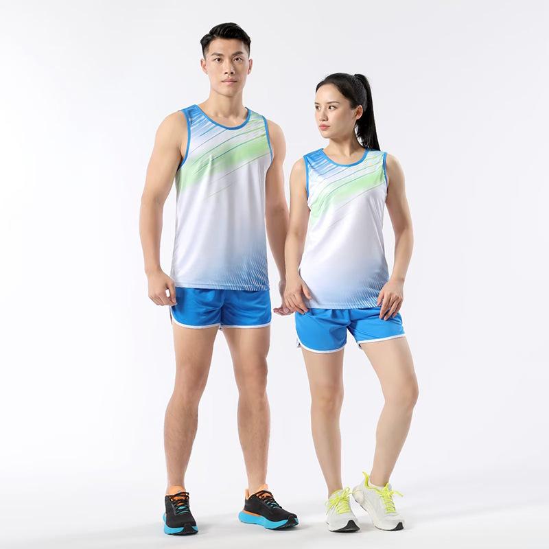 Uniformes de Equipo de Atletismo con Impresión Personalizada - Conjuntos Deportivos para Competición de Maratón para Hombres y Mujeres