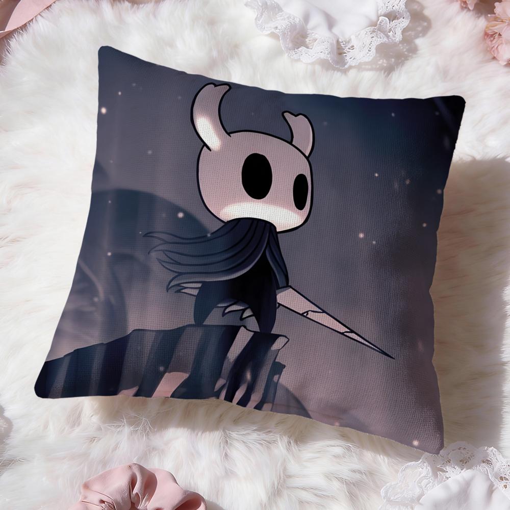 Game H-Hollow KnightS Cushion Cover Premium Comfort Reversible Pillow Cove -Two in One Design for Any Room & Car Interior