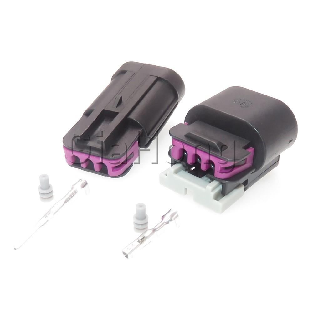 1 Set 3 Ways AC Assembly Auto Fuel Sensor Sealed Connector 15326808 15326813 13519047 Car Oil Pump Wiring Harness Socket Fuel System Fittings7