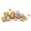 20pcs Stainless Steel Solid Ball Beads Charms Pendants Necklace Making DIY Jewelry Earrings Findings Bracelets Supplies