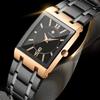 WWOOR Top Brand Luxury Steel Strap Business Quartz Watch Men Casual Waterproof Sports Watch