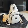 Schoolbag Multifunctional Three-purpose Crossbody Breast Bag Women's Lightweight Versatile Backpack 1011 New Backpack Men's Commuter Mobile Phone Bag