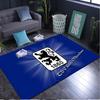 1 Stück Teppich Club Wappen München Design Teppich, Stuhlmatte, Läufer für Büro Schlafzimmer Wohnzimmer Schlafzimmer, Fußmatten-Dekor Weihnachts-Fan-Geschenke