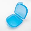 Frosted Orthodontic Retainer Case with Vents: Portable Dental Storage for Grinding Teeth