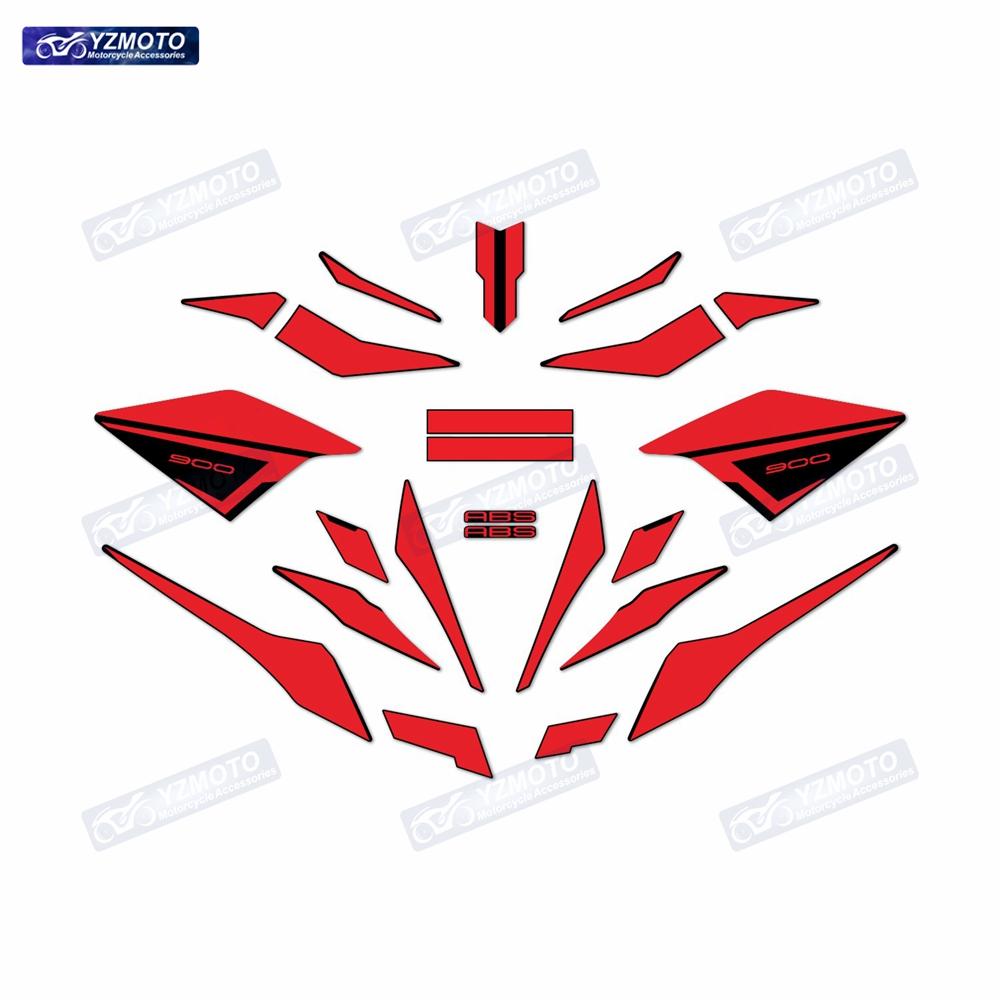 For Z900 Z900SE Z900F ZR900F 2021 2022 2023 2024 Motorcycle Full Set Fairing Sticker Motorbike Reflective Decal Stickers Kit