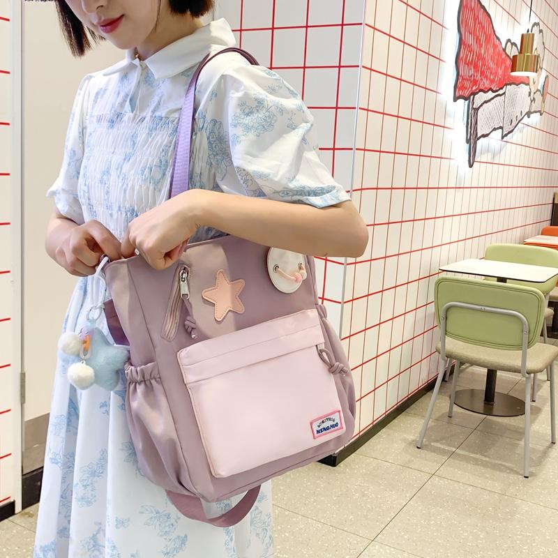 Сумка через плечо женская сумка большой вместимости сумка для школьников сумка — фото 5