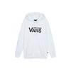 Vans Klasyczna bluza z kapturem polarowa z logo Unisex Bluzy z kapturem Biała VN0A3TXIWHT