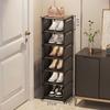 Shoe Rack Multi-layer Storage Rack Household Simple Door Indoor Storage Rack Household Dustproof Multi-purpose Shoe Cabinet