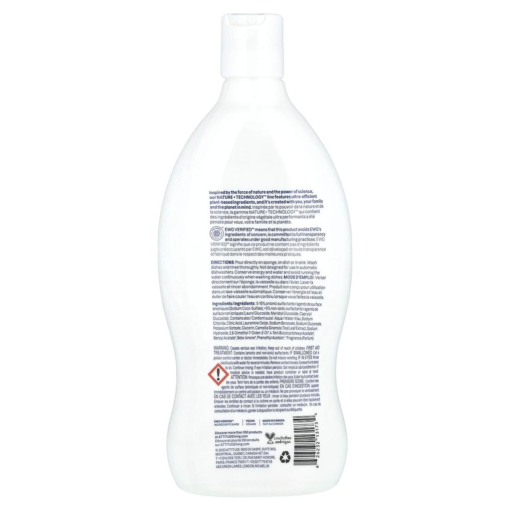 Nature + Technology™, Kitchen Liquid, Wildflower, 700Ml (23.7Fl Oz)