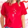 Divertente Stampa Grafica Subacqueo T Shirt Subacqueo Top Moda Girocollo Manica Corta Taglie Forti Donna T-Shirt
