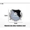 For Citroen C4 C3 C2 C1 C5 DS3 Berlingo Xsara Grand Picasso Jumper Metall Bilklistremerke Mai Sui Side Logo Vindu Karosseri Bil Logo