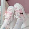 Women's Cute Canvas Shoes  Spring Autumn New Lace Comfort Platform Casual Shoes Outdoor Non Slip Height Increase Board Shoes