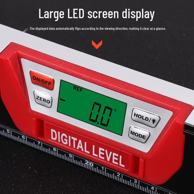 Infrared Precision Digital Laser Level and Inclinometer with Multifunctional Display