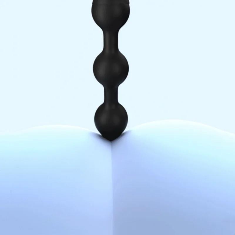 Nafukovací rozšiřující kuličky Tekutý silikonový anální zátka Unisex anální dilatátor Masturbátor Vaginální masážní přístroj na prostatu Zadní zátka Sexuální hračka
