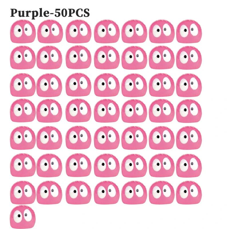 1-50 STÜCKE Cartoon Leuchtende Mikro-Landschaft Kleine Ornamente Bunte Schlackenstein Glühwürmchen Kleine Ornamente DIY Dekorationen