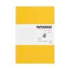 PAPERIDEAS Softcover Lemon Notebook, A5, (Horizontal Lines, Yellow)