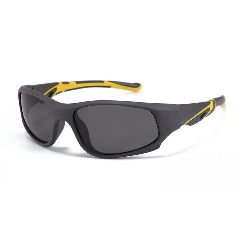 Kids Sunglasses TR90 Boys Girls Wrap Around Sport Sun Glasses Silicone Safety Glasses Gift for Children UV400 protection Eyewear