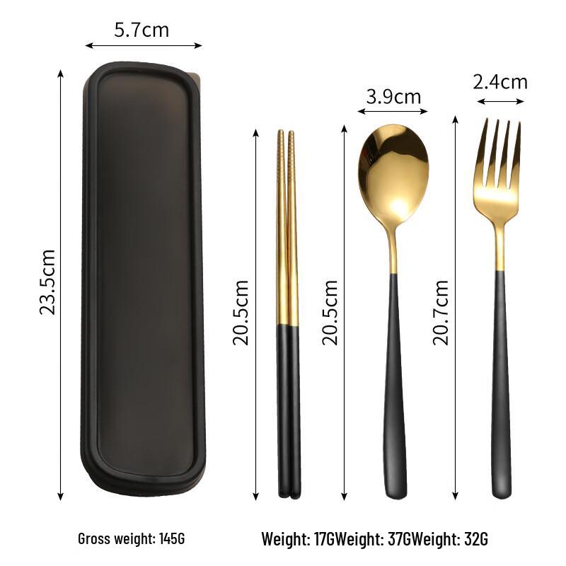 Zhaoran Portable Stainless Steel Cutlery Set