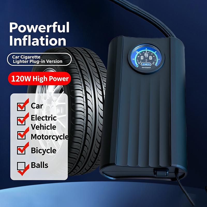 Rechargeable Compact Air Compressor 150PSI Portable Tire Inflator for Car Bike Kayaks Inflatable Beds Beach Camping Trips