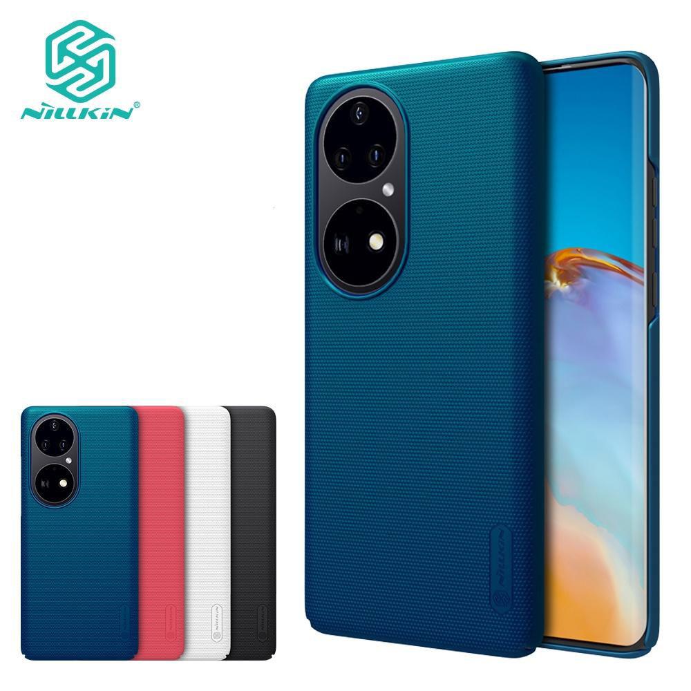 

Роскошный чехол Nillkin для телефона Huawei P50 Pro, жесткий ПК, противоударный, с суперматовым экраном