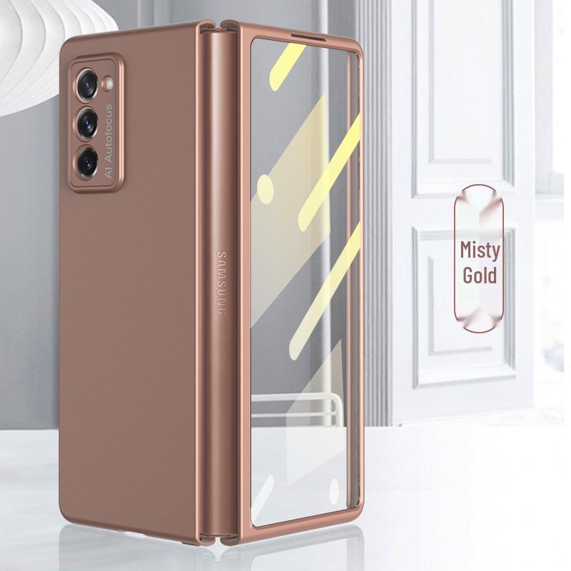 

Ultra-Thin Protective Case with Tempered Glass for Samsung Z Fold2/W21 Samsung Z Fold2/W21