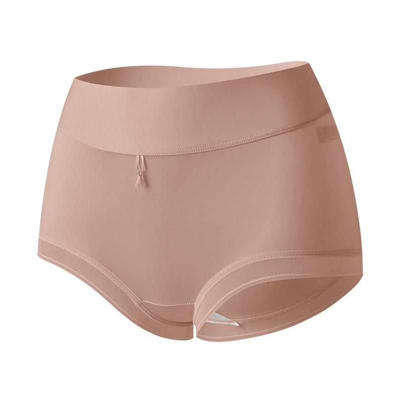 

Plus Size Women Comfortable Belly Lift Hip Soft Breathable Non Trace Mid Waist Underwear XL