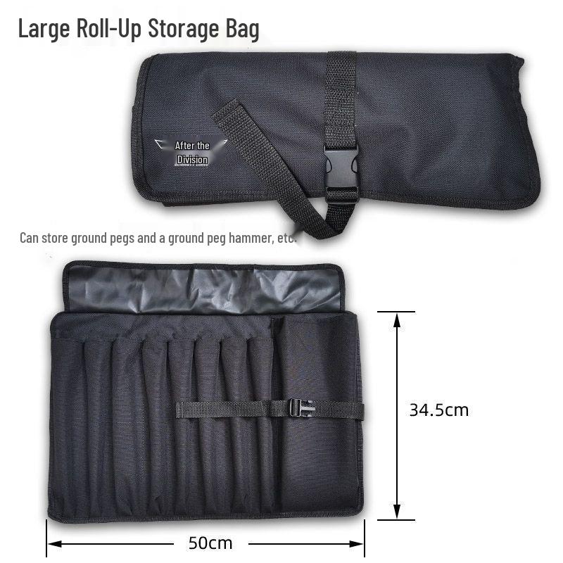 Multifunctional Roll-up Tool Bag for Electricians and Motorcyclists