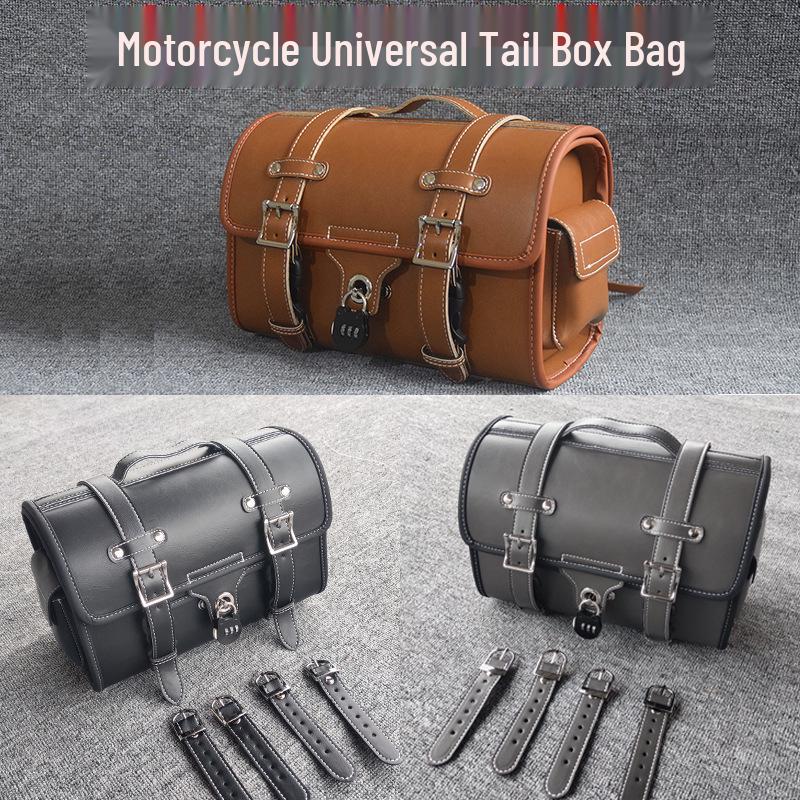 Compatible Honda NS125L Tail Bag Rack & Backrest – Aluminum Alloy Motorcycle Accessory