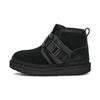 (GS) UGG Neumel Boot Snapback 'Black' Kids' 1130757K-BLK