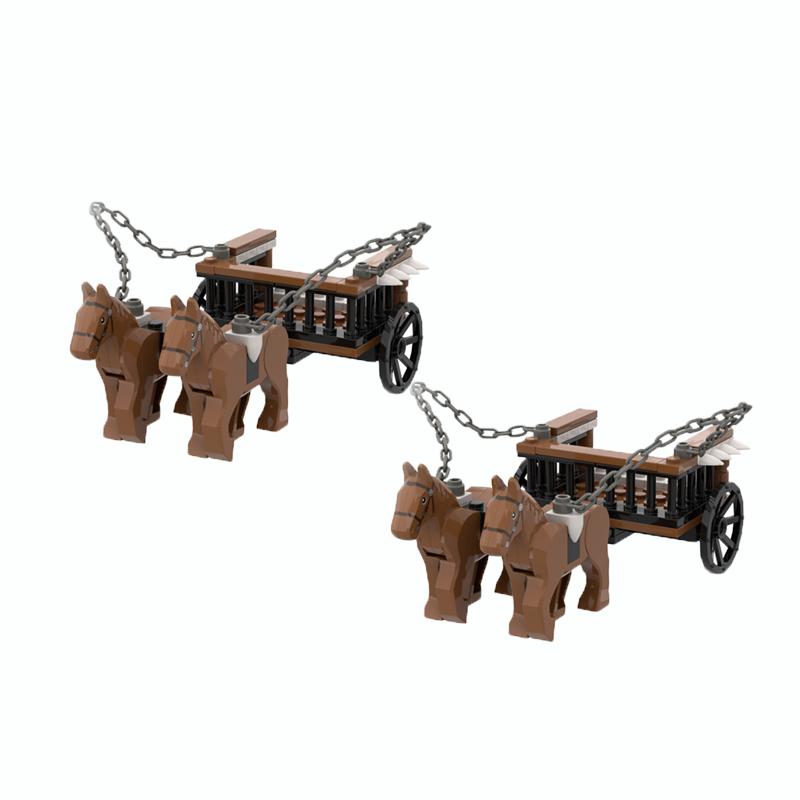 

Средневековый военный замок рыцарь строительные блоки черный белый боевой конь оружие кирпичи вид улицы совместимые фигурки игрушки