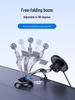 25W Magnetic Car Phone Holder with Wireless Charging and Suction Cup Mount