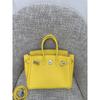 Togo primo strato pelle di mucca borsa platino motivo litchi fibbia argentata borsa a mano serratura di alta gamma borsa a tracolla messenger in pelle da donna