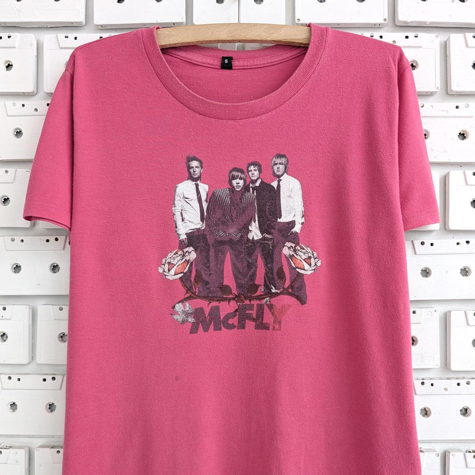 Vintage 2005 McFly Wonderland Tour T shirt English Pop Rock Band Merch Tee Size Women s S XL