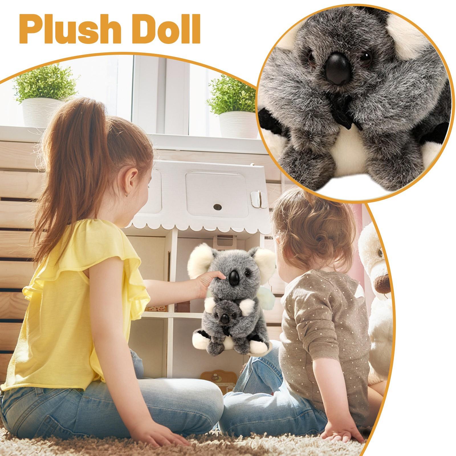 

Имитация плюшевой игрушки куклы детский подарок на день рождения имитация животного One Size зелёный