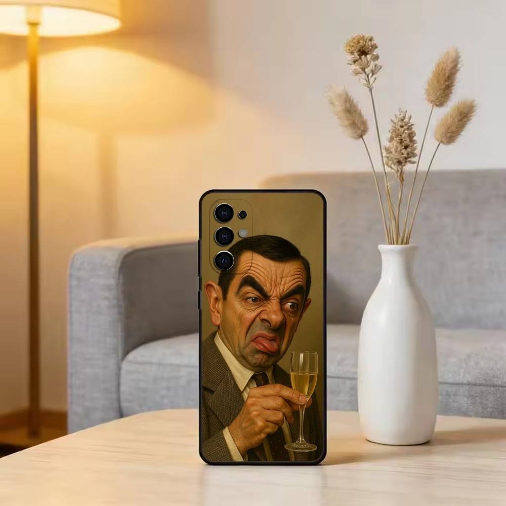 

Mr_B-Bean Phone Case For Samsung S25,S24,S21,S22,S23,S30,Ultra,S20,Plus,Fe,Lite,Note,10,Black Cover Samsung S24fe