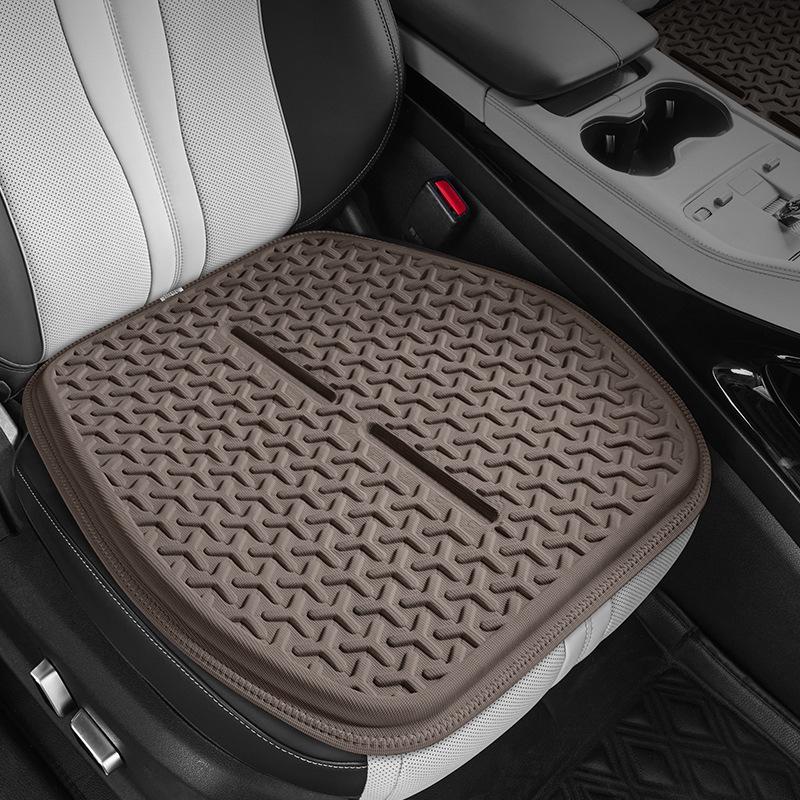 New car seat cushion, universal for all seasons, summer ice silk cooling pad, gel seat cushion, honeycomb office cooling pad Other жёлтый