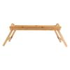 Bed Tray - ZJCHAO - Bamboo - Foldable - 50x30cm