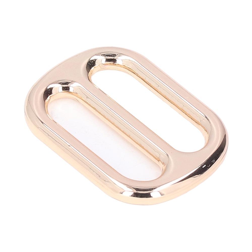 10PCS Flat Shape Strap Keeper Buckle Zinc Alloy Belt Slide Buckle  Clothing Accessories