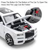 1:32 Scale Rolls Royce Cullinan RV Car Models Alloy Diecast Toys Pull Back 6 Doors Opened Camping Vehicle Toy for Kids Presents