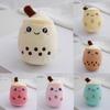 1Pc Bubble Tea Cup Plush Toys Kawaii Fruit Milk Tea Design Kids Stuffed Doll