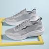 Black Mesh Upper Breathable Thick Platform Man Casual Sneaker Outdoor Wide Original Deals Cheap Liquidation Sports Shoes for Men