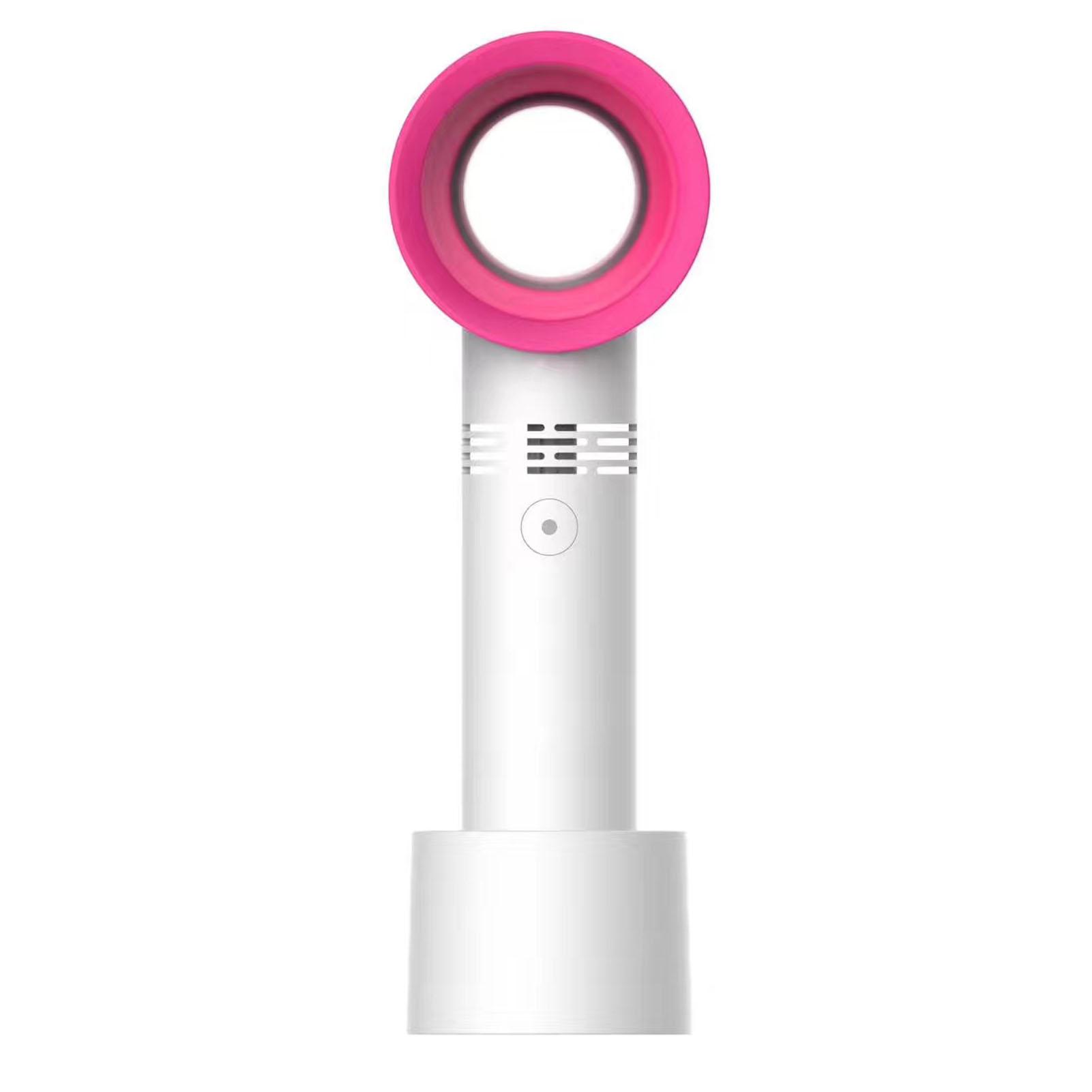 

Ручной безлопастной вентилятор, портативный USB-перезаряжаемый охлаждающий безопасный мини-фен для ресниц, белый