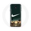 Hülle - Nike - Samsung Galaxy J3 2017 - Flexibel - Palmier Miami - Schutz