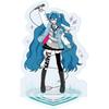 Piapro Characters X Sanrio Characters 01 Hatsune Miku X Cinnamoroll [Collaboration Illustration] Acrylic Stand, Die-cut, Acrylic, Stand-up Item, H150
