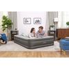 Inflatable Bed - Bestway - 2 Places - 203 X 152 X 46 Cm - Fortech - Integrated Electric Pump